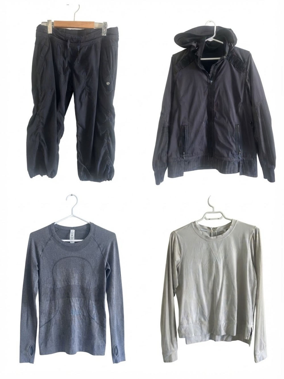 Lululemon Size 8 Bundle (4 Pcs) - Dance Studio, Swiftly, Jacket FLAWS